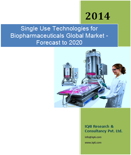 Single Use Technologies for Biopharmaceuticals Global Market - Forecast to 2020
